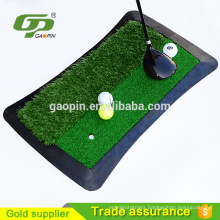 Fairway/Rough artificial grass rubber backing golf practice mat